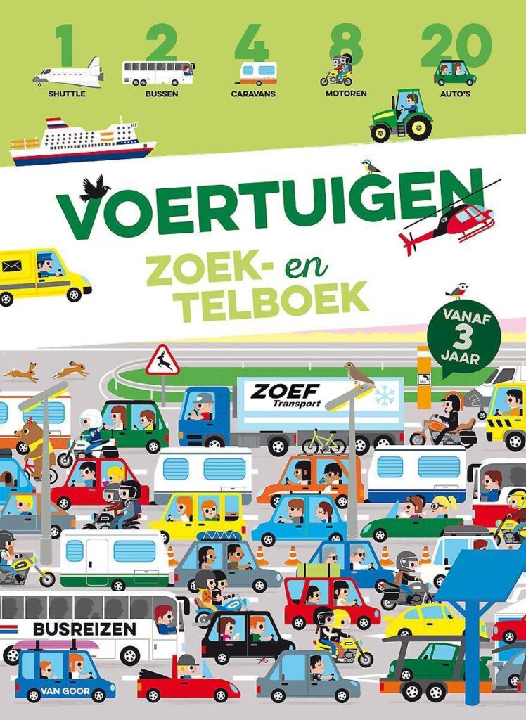 Leuke zoekboeken: Het voertuigenboek