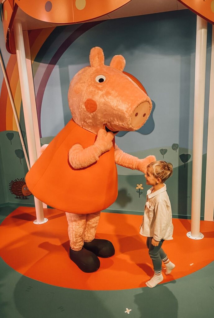 Meet and greet met Peppa herself