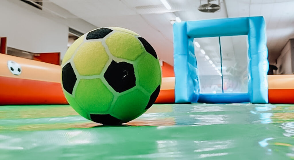 Voetbal in het Kidspark