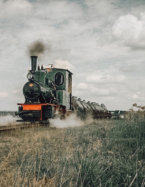 Een ritje met de stoomtrein Katwijk Leiden