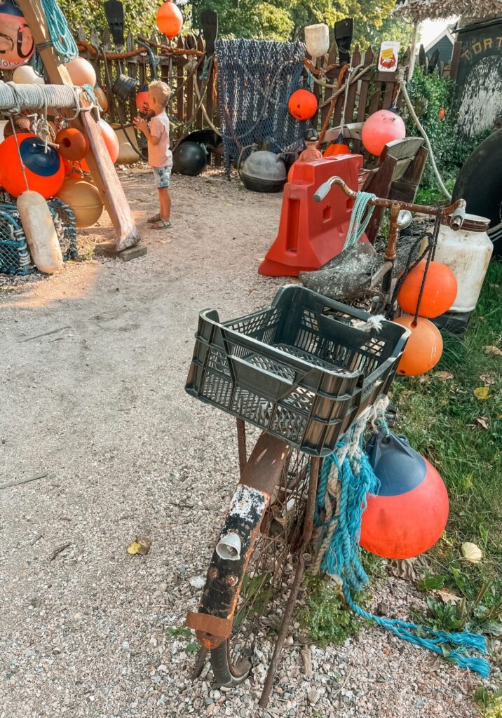 Maritiem- en juttersmuseum Texel et kinderen bezoeken