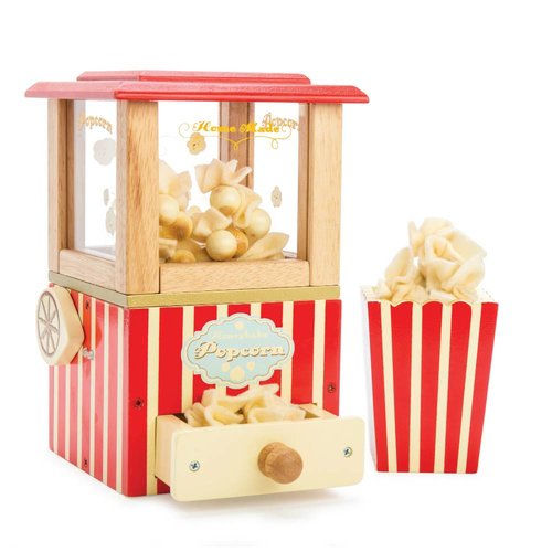 Accessoires voor een keukentje of winkeltje: Popcornmachine