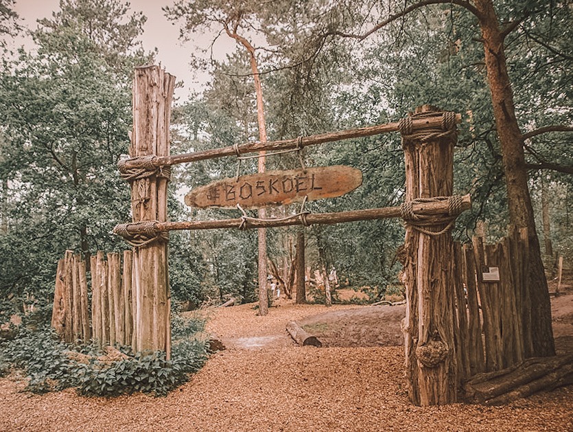 Speeltuin De Boskoel Nationaal Park De Maasduinen in Noord-Limburg