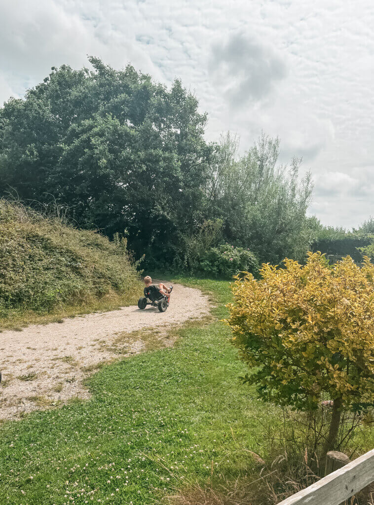 Het skelterparcours bij Landgoed de Bonte Belevenis op Texel was een hit bij de kids