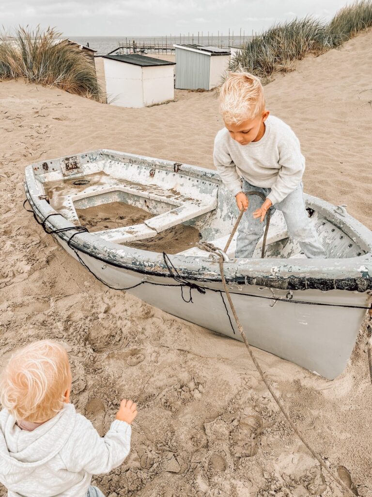 Kaap Noord op Texel is heel leuk met kinderen! 