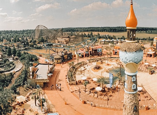 Attractiepark Toverland in Noord-Limburg