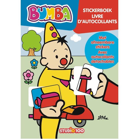 Bumba stickerboek is een leuk cadeautje voor jongens en meisjes van 2 jaar