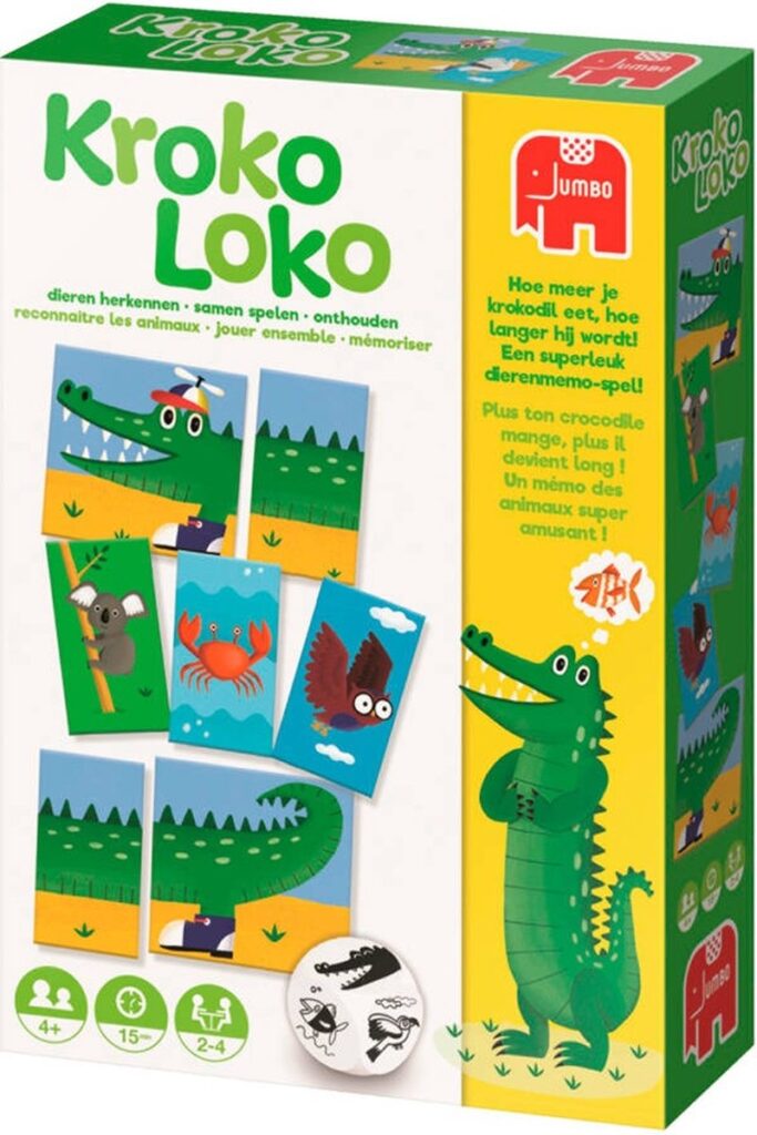 Leuk spelletje voor kleuters: Kroko Loko