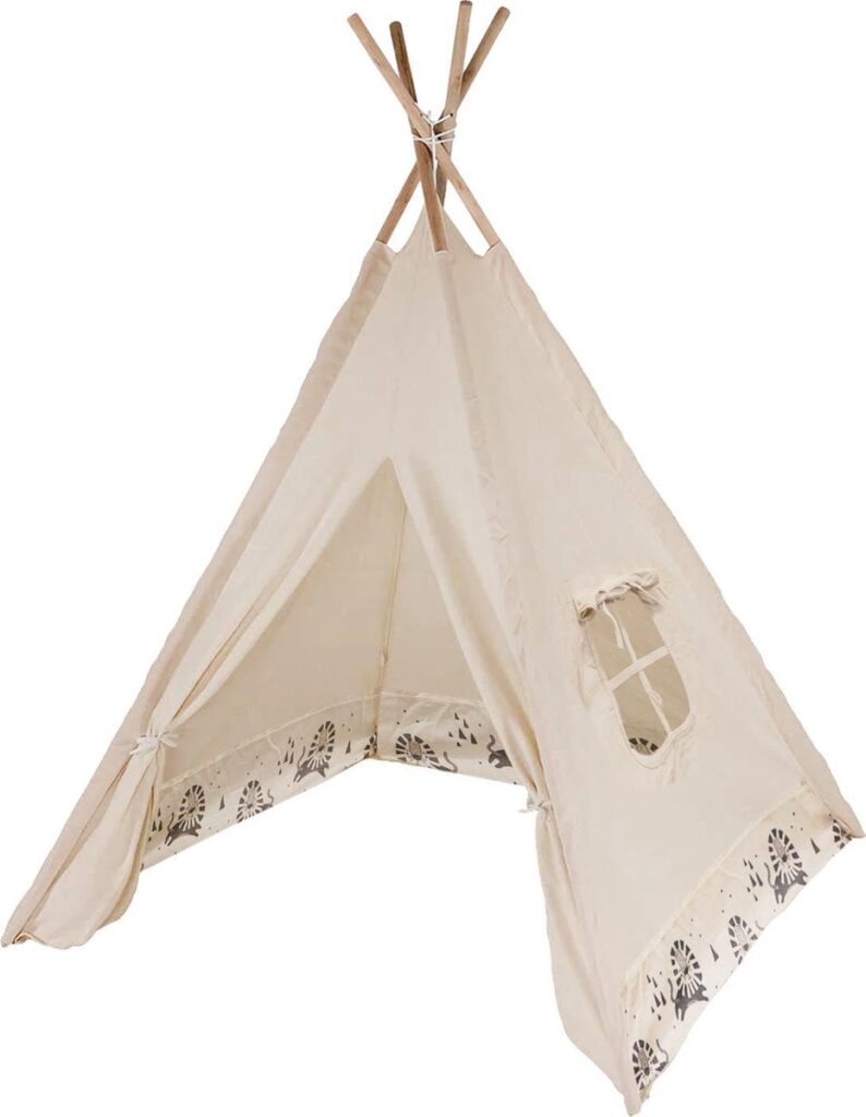 Cadeaus voor jongens van 2 jaar: Een Tipi tent is een cool cadeau!