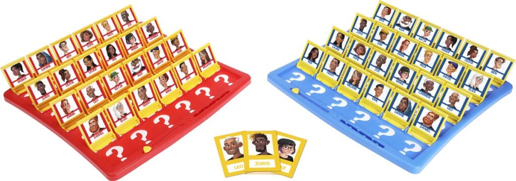 Wie is het? Blijft een leuk spel voor kleine kinderen! 