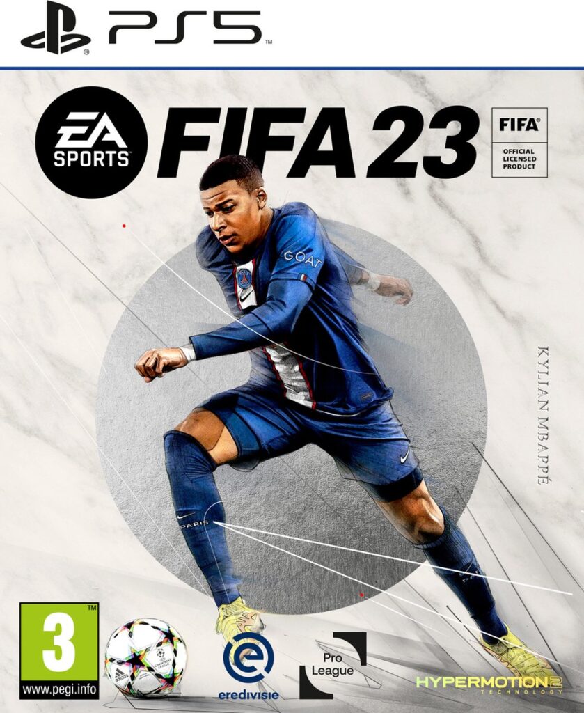 Cadeaus voor jongens van 6 jaar: 
 Playstation spel: FIFA23