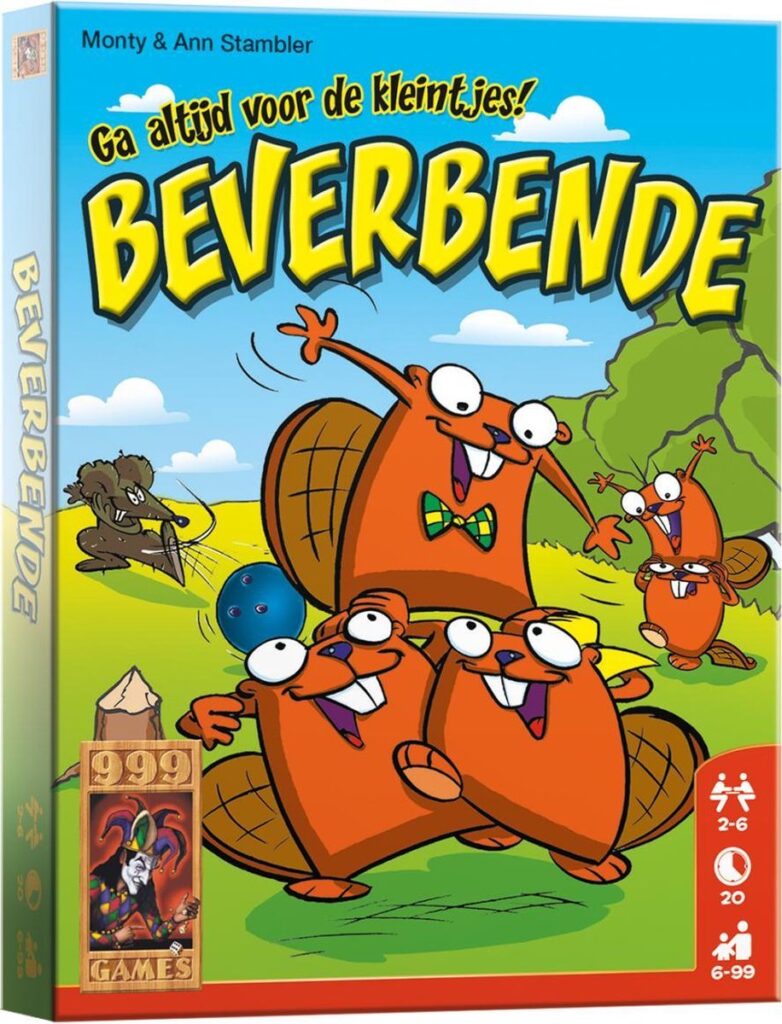 Kaartspel Beverbende is een leuk cadeau