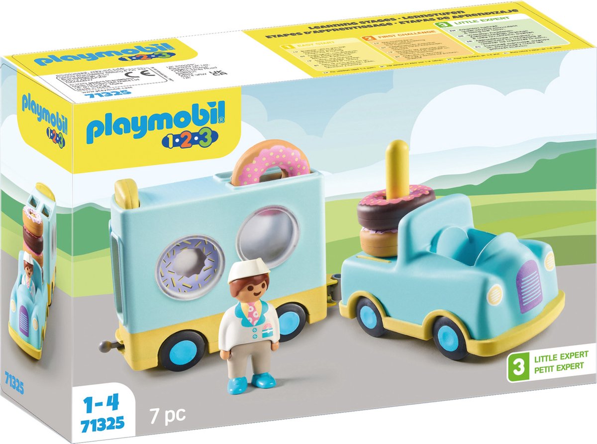 Playmobil 1, 2, 3 is heel leuk voor kinderen van 3 jaar