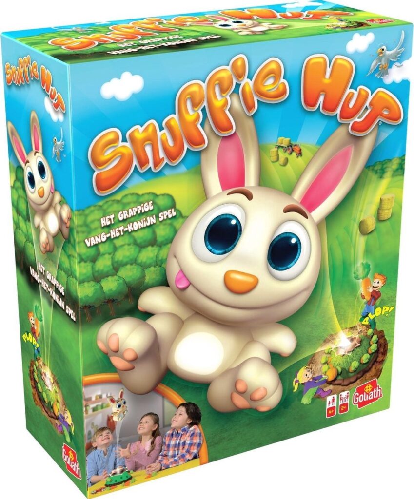 Snuffie hup is een tof cadeautje voor jongens van 3 jaar