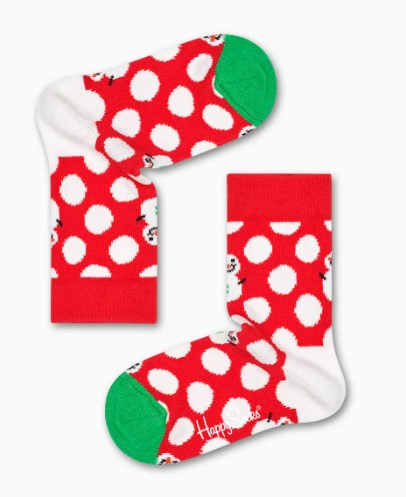 Happy socks voor kids in kerstthema