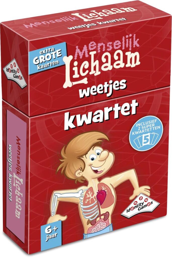 Menselijk lichaam weetjes kwartet