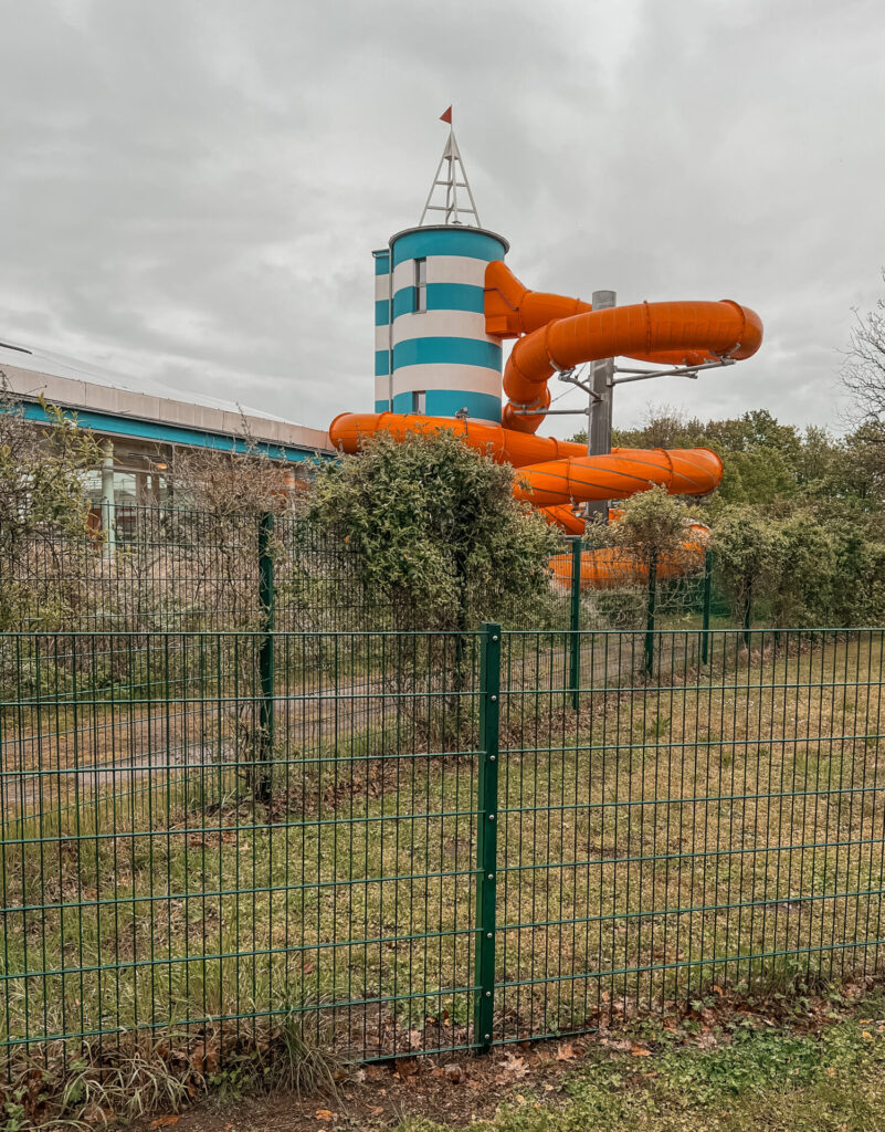 Het zwembad in Bramsche naast Hotel Idingshof