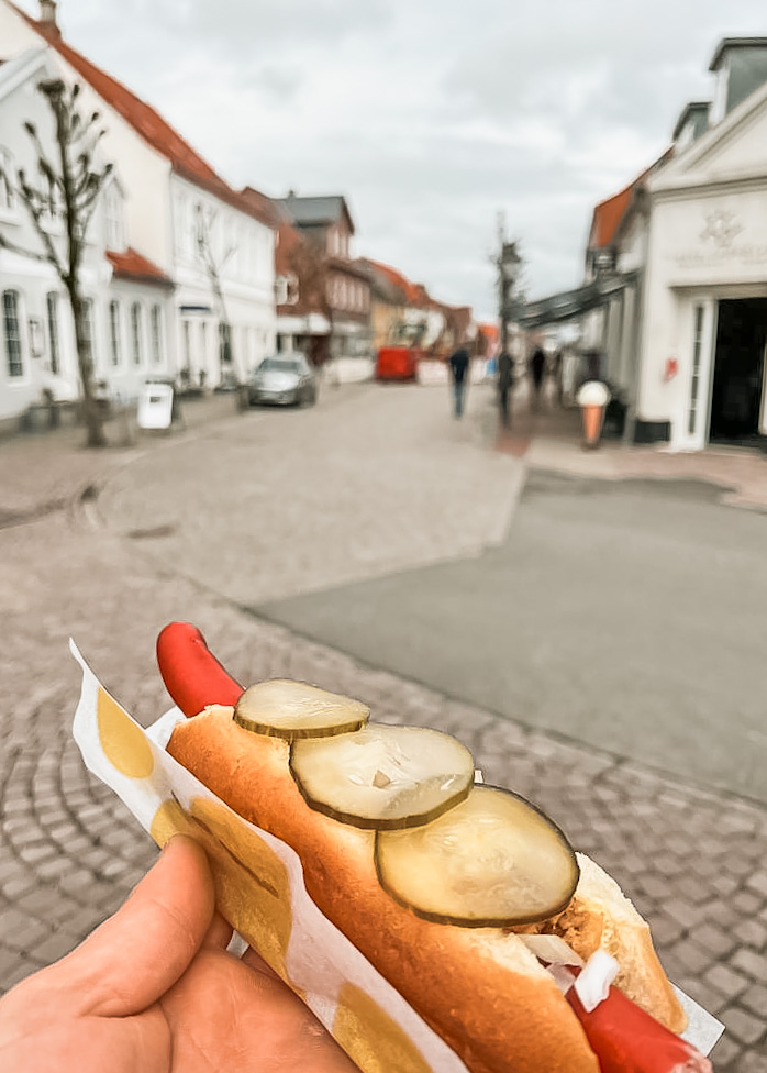 Hot dogs in Ribe