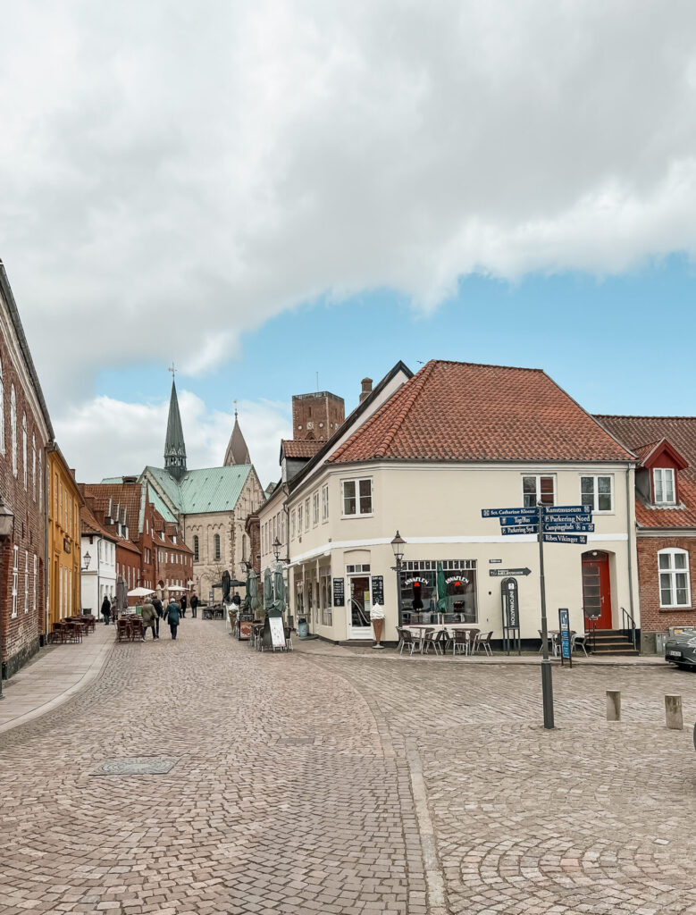 Ijsjes bij Isvaflen in Ribe met kinderen