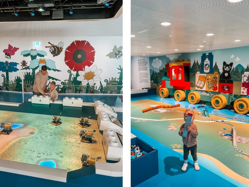 LEGO House met kinderen in Jutland Denemarken