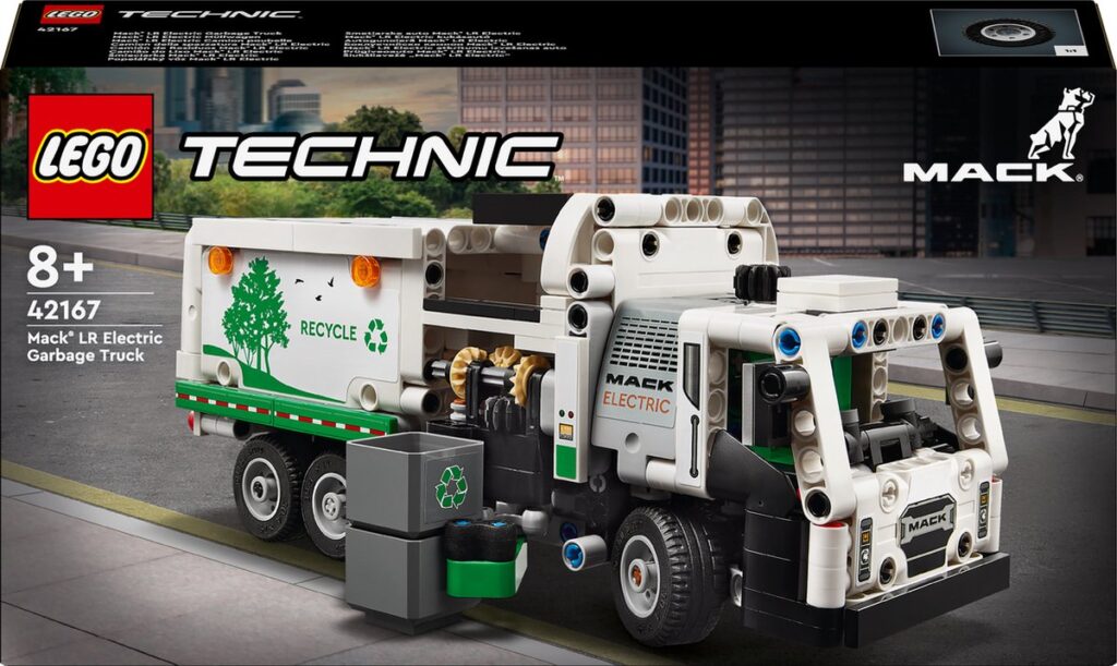 Technisch LEGO Electric vuilniswagen