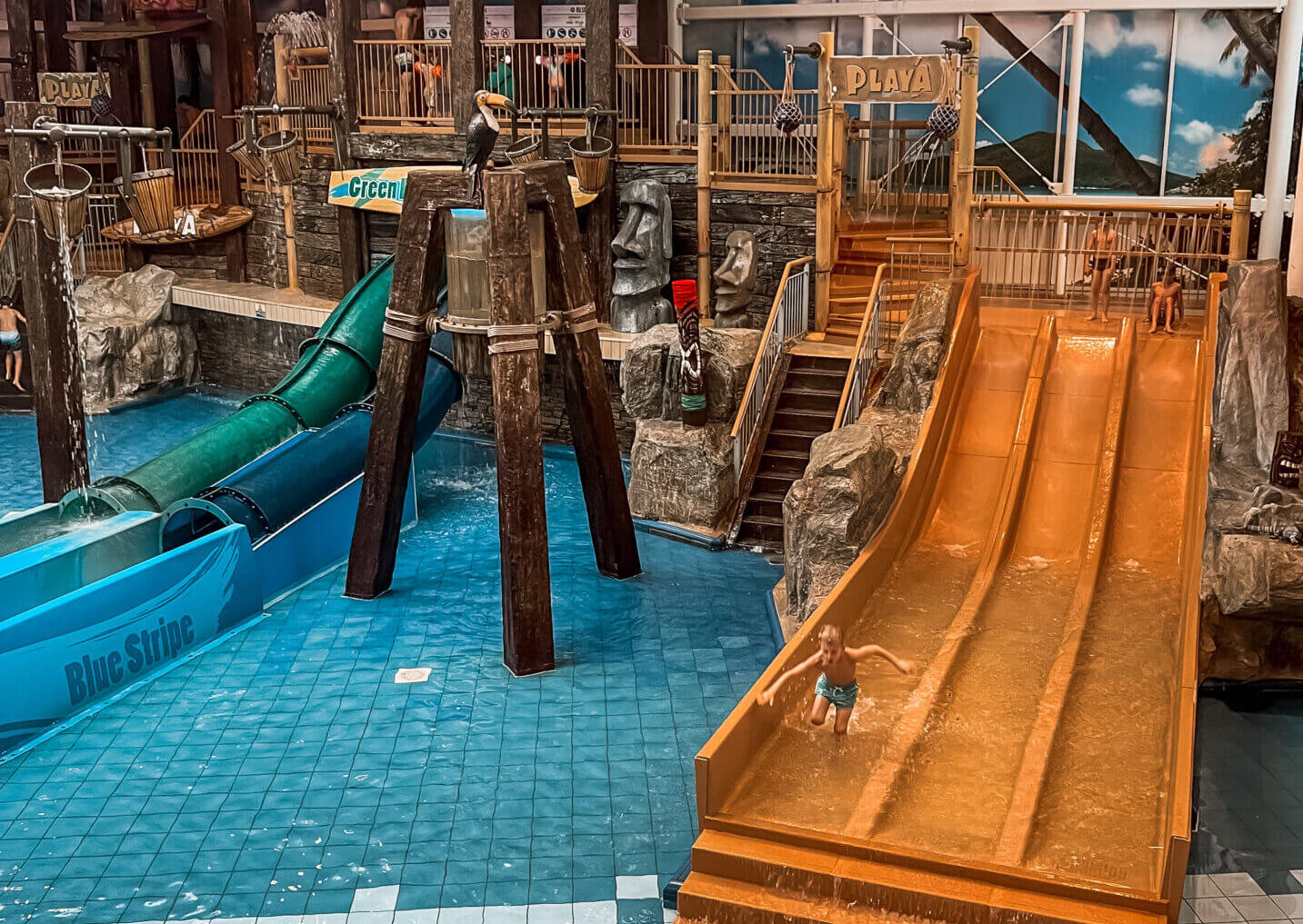 Het Tikibad in Duinrell is een aanrader met kleine kinderen