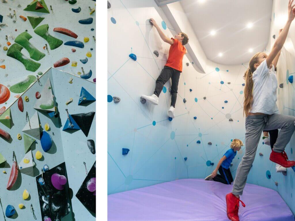 Indoor boulderen