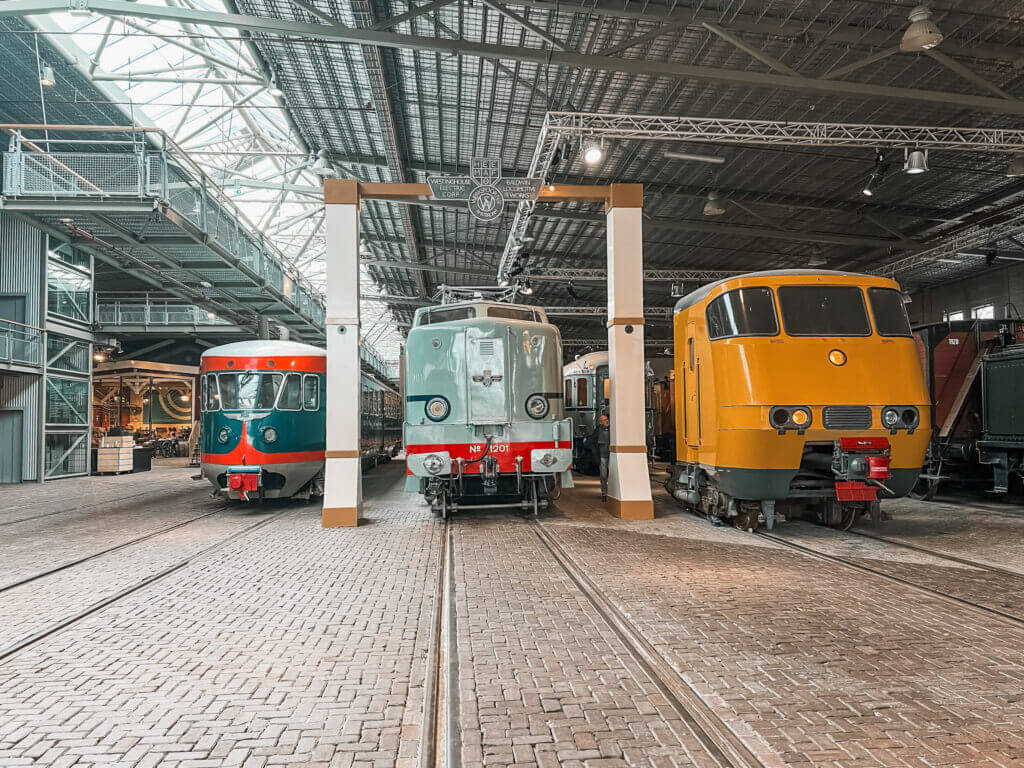 Het Spoorwegmuseum in Utrecht is een aanrader met kids! 