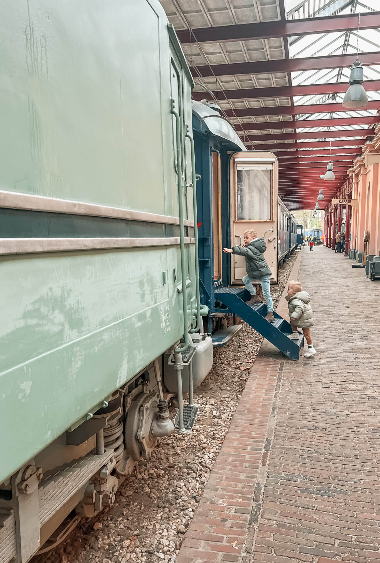 Spoorwegmuseum in Utrecht met kinderen